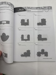 Humble Math – Area, Perimeter, Volume, & Surface Area by Humble Math Pre owned