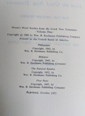 Wuest’s Word Studies Greek New Testament Volume Two (2)