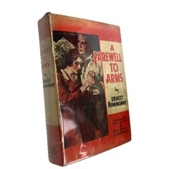 A Farewell To Arms Book Ernest Hemingway HC DJ 1929 Rare Photoplay Edition