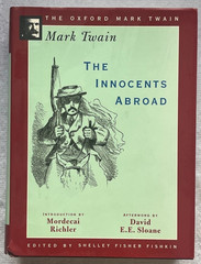 MARK TWAIN The Innocents Abroad HC/DJ 1stThus ’96 OXFORD * MORDECAI RICHLER VG+