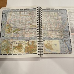 Rand McNally Harley Davidson Ride Atlas of North America The Anniversary Ed 2008