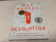 Devolution by Max Brooks (2020, Hardcover) SIGNED 1st/1st