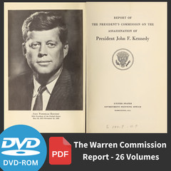 The Full Warren Commission Report-Complete 26 Volumes John F Kennedy JFK Doc DVD