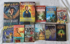 Alan Dean Foster Vintage Lot of 11 Books Pip & Flinx , Spellsinger, Commonwealh