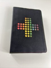 Holman Rainbow Study Bible NIV Edition: LeatherTouch Pierced Cross 2015