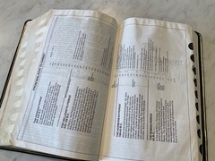 NIV Classic Reference Bible 1988 Top Grain Genuine Leather Text 1984