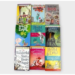 Roald Dahl 9 Book Lot Charlie Chocolate Factory BFG Fantastic Mr Fox Paperbacks