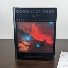 COSMIC CLOUDS 3-D Where Stars Are Born with SIGNED Bookplate by Brian May