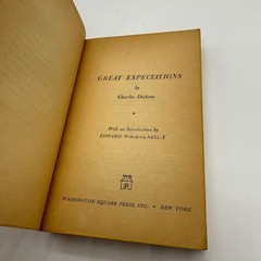 Great Expectations – Charles Dickens Washington Square Press Book 1960