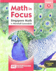 Math in Focus: Singapore Math Student Edition, Grade 6, Volume A [hardcover] NEW