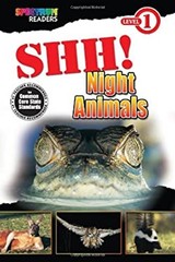 Shh! : Night Animals Paperback Katharine Kenah