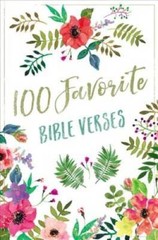 100 Favorite Bible Verses – Hardcover By Thomas Nelson – VERY GOOD