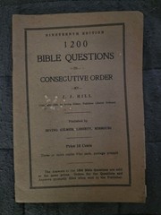 1200 Bible Questions