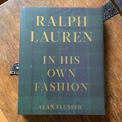Ralph Lauren In His Own Fashion Coffee Table Book Luxury Home Decor New Sealed