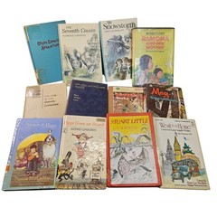 Vtg Chapter Books Novels Fiction HC Lot Children Youth School Reader Ex Lib