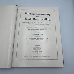 Piloting Seamanship And Small Boat Handling Charles F. Chapman 1959-60 Edition