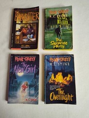 Vintage R.L. Stine Book Lot 15