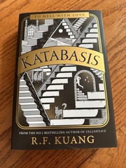 Katabasis by R.F. Kuang Waterstones Signed Exclusive Edition Sprayed Edges