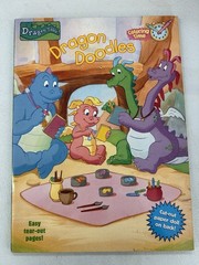 Vintage 2000 Dragon Tales Dragon Doodles Coloring Book Y2K CLEAN PAGES