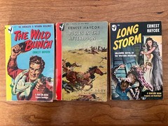 Vintage Paperbacks – Ernest Haycox – A Bantam Book – Lot Of 3