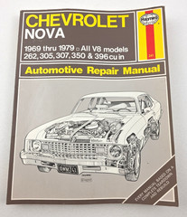 GM Chevrolet Nova 1969-79 262-396 In Eng Chilton Haynes Auto Repair Manual 241