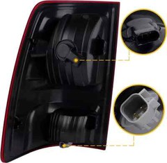 Left Side Tail Light Compatible with 2009-2018 Dodge Ram 1500 2500 3500 – Bulb I