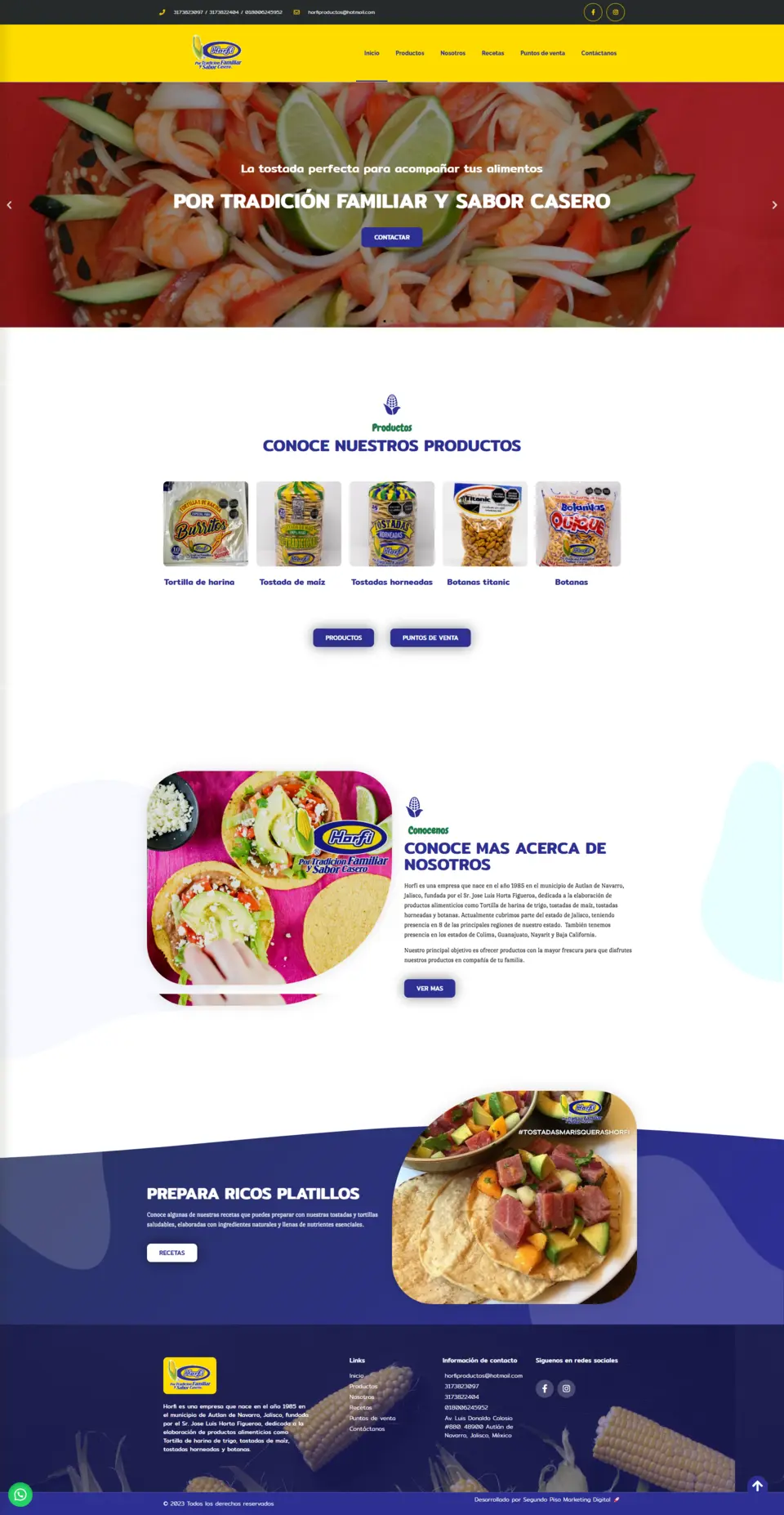 Página Web Guadalajara - Horfi
